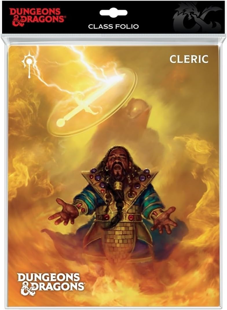Cleric - Class Folio with Stickers for Dungeons & Dragons