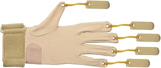 CanDo Deluxe with Thumb Finger Flexion Glove, Left, Large/X-Large