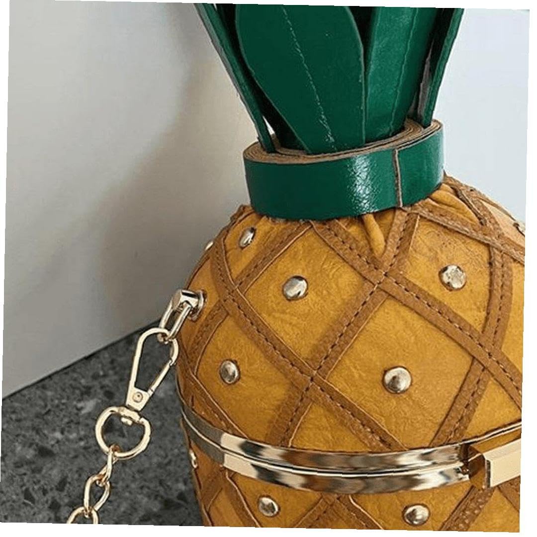 Amazon.co.jp: フルーツ パイナップル 斜めかけバッグ Puレザー