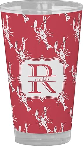 Vaso de pinta de cangrejo de río personalizado - a todo color