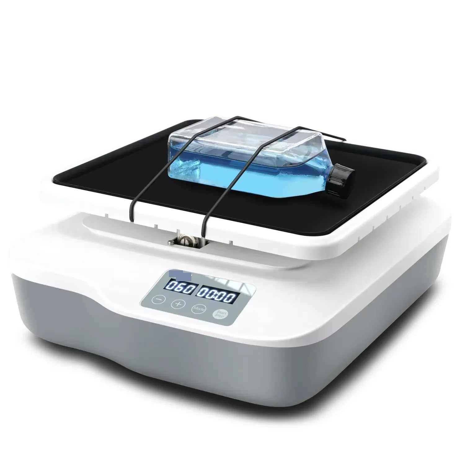 Agitateur à bascule numérique LED SK-R1807-S, capacité de charge maximale 2kg, livré avec plate-forme vaisselle, Angle d'onde scie 7 degrés