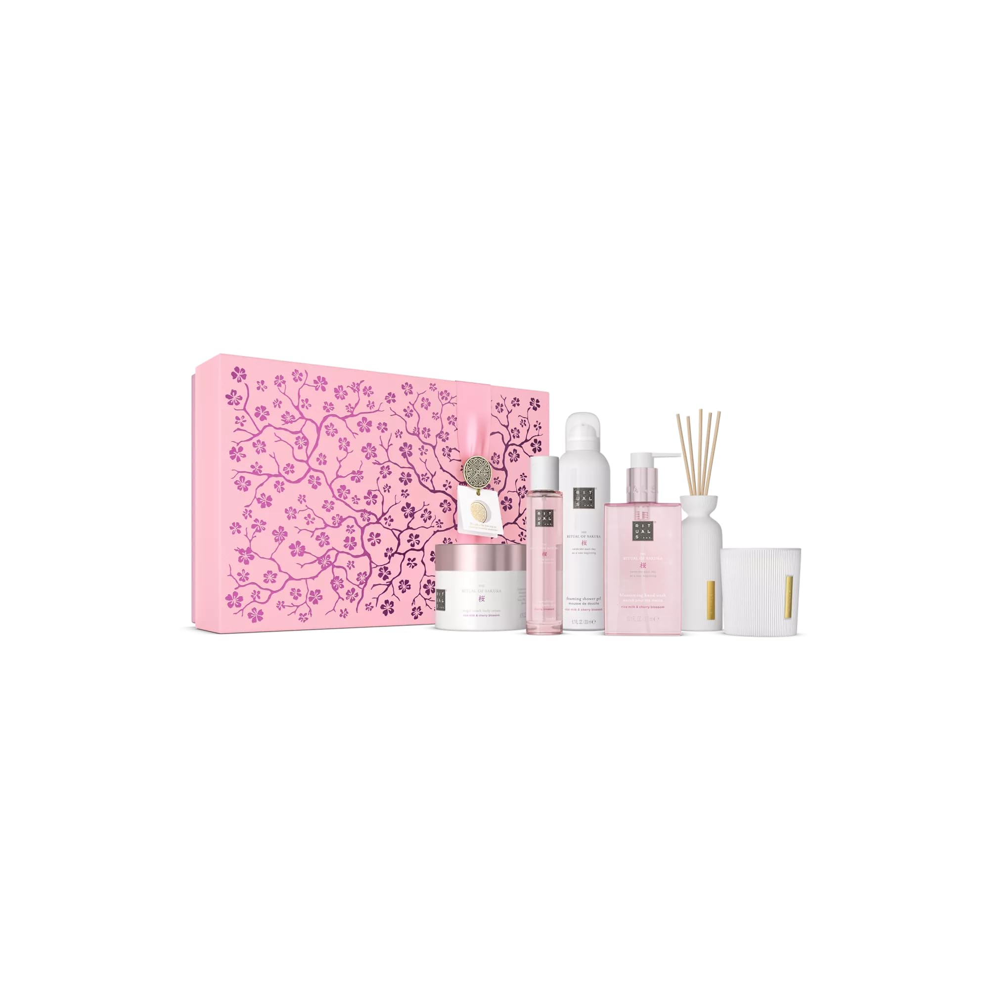RITUALS The Ritual of Sakura Geschenkset, XL | Luxus-Geschenkset, Bad- und Körperpflege, bereit zum Verschenken, Self-Care