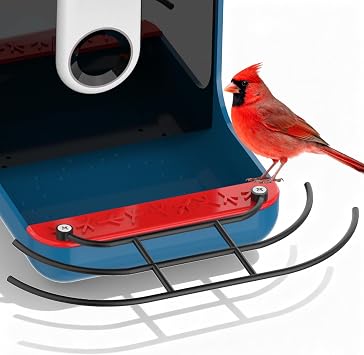 Metal Perch Extender Designed for Bird Buddy Smart Feeder Pro1