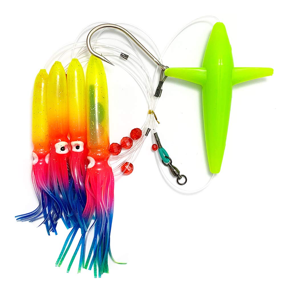 Bird Daisy Chain - Rainbow - 1pc - w/Single Lure Bag - Item # 218