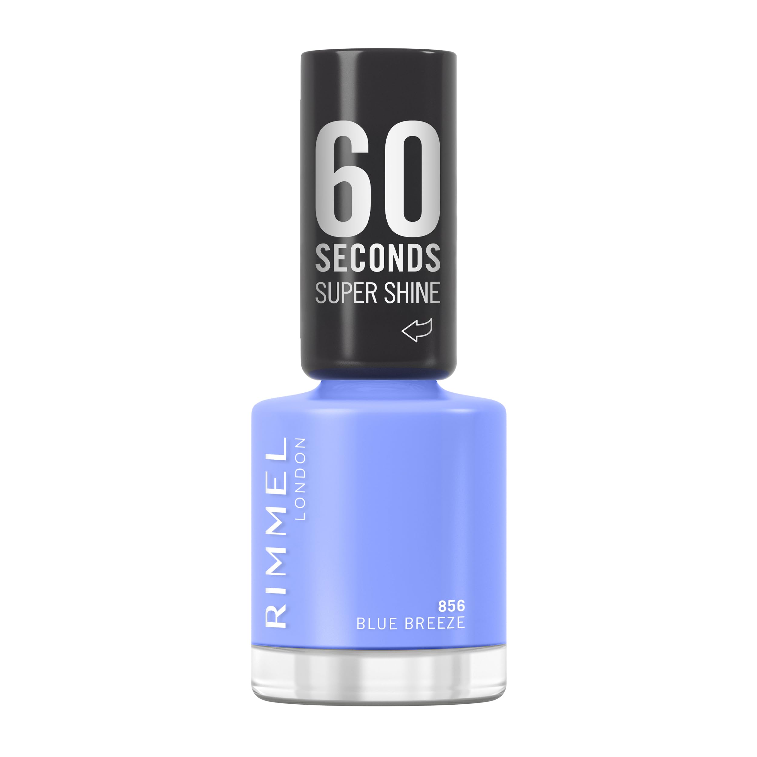 Rimmel London 60 Seconds Nail Polish - 856 - Blue Breeze, 8ml