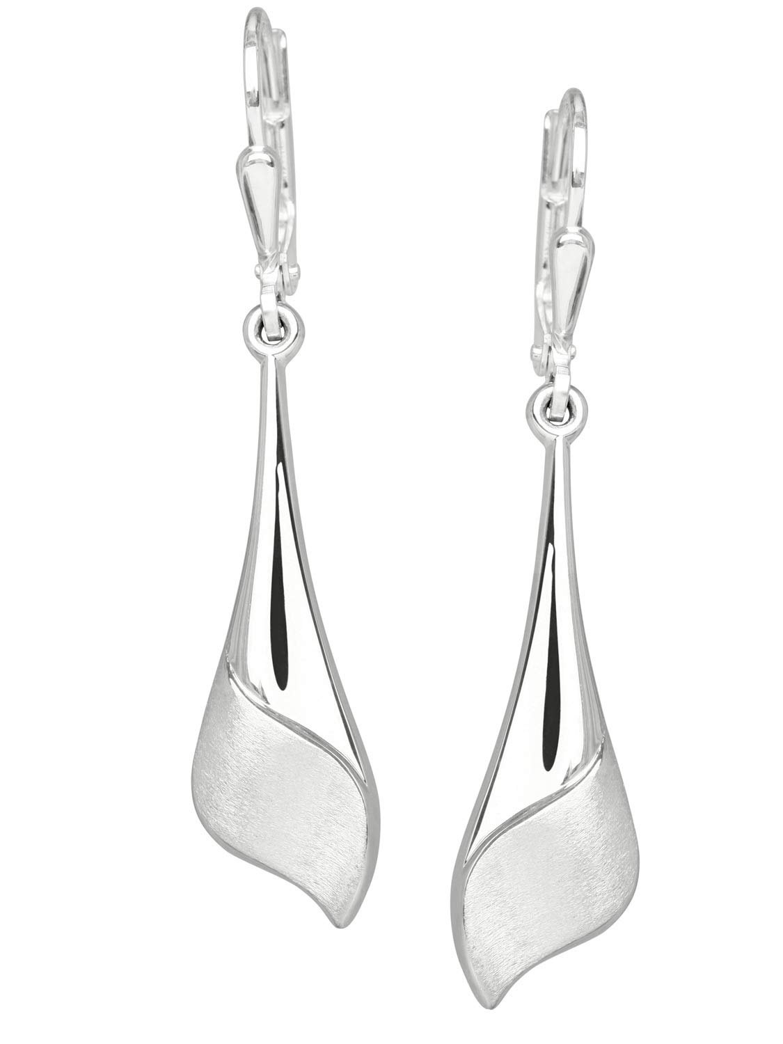 My Gold Gavina Orecchini Pendenti In Argento Sterling 925 – Modello MOD-07386, 42 Mm, Con Scatola Regalo