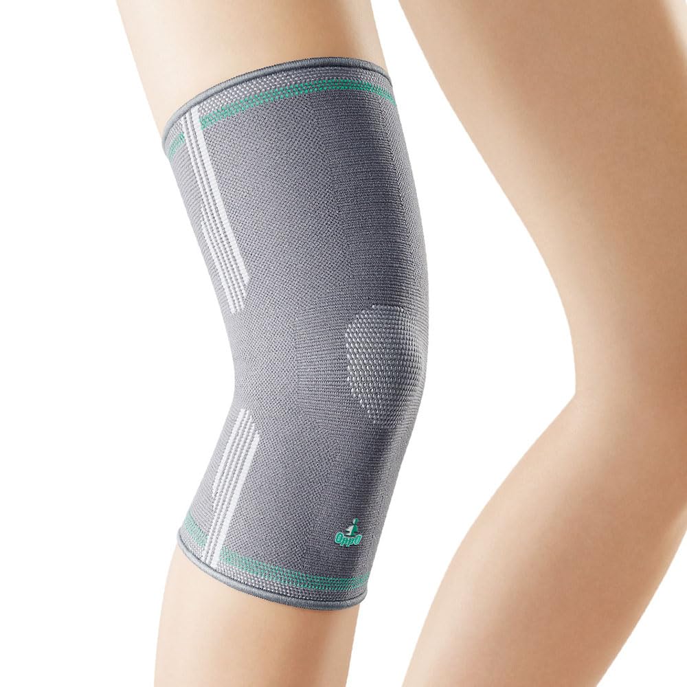 OPPOKnee Compression Sleeve Support for Tennis, Running, Walking, Workout, Meniscus Tear, ACL Recovery, Arthritis Pain, Strain & Sprains (Medium)