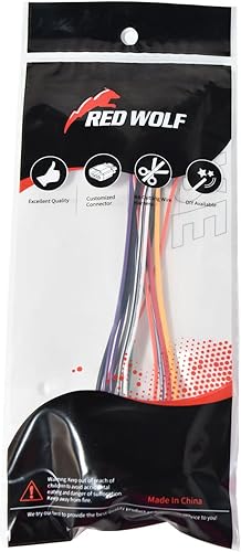 Miniatura 7 de RED WOLF Arnés de radio de repuesto para Honda Civic Accord Odyssey CRV 2011-2017, Acura RL TSX 2009-2014 conector de cable receptor estéreo del