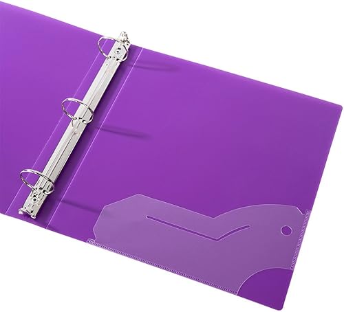 Miniatura 4 de Filexec 50003-6492 6492 carpeta de anillos esmerilados de 1 pulgada juego de 6 6 colores surtidos arándano fresa uva lima limón mandarina