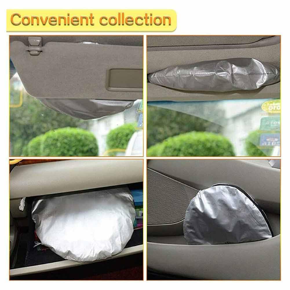 Parasole Auto per Lincoln Navigator 2019-2026, Set 6 Pezzi Parabrezza Interno Tende Riflettenti Protezione UV Finestrini Laterali Lunotto Posteriore