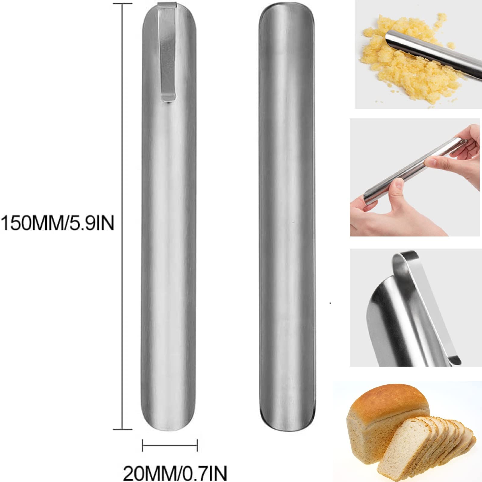 Raccogli Briciole Per Tavolo - 2 Pezzi, In Acciaio Inox, Con Clip, Per Ristoranti E Casa - Foto 9