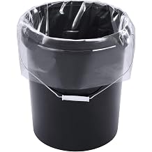 5 Gallon Bucket Liner Bags for Marinating and Brining, Food Grade, BPA Free, Extra Heavy Duty Leak Proof, Great for Food Storage, 4Mil, Pack of 24