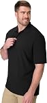 Hanes Hanes X-Temp pour hommes avec fresh IQ Pique Polo à manches courtes ShirtPolo Chemise pour homme