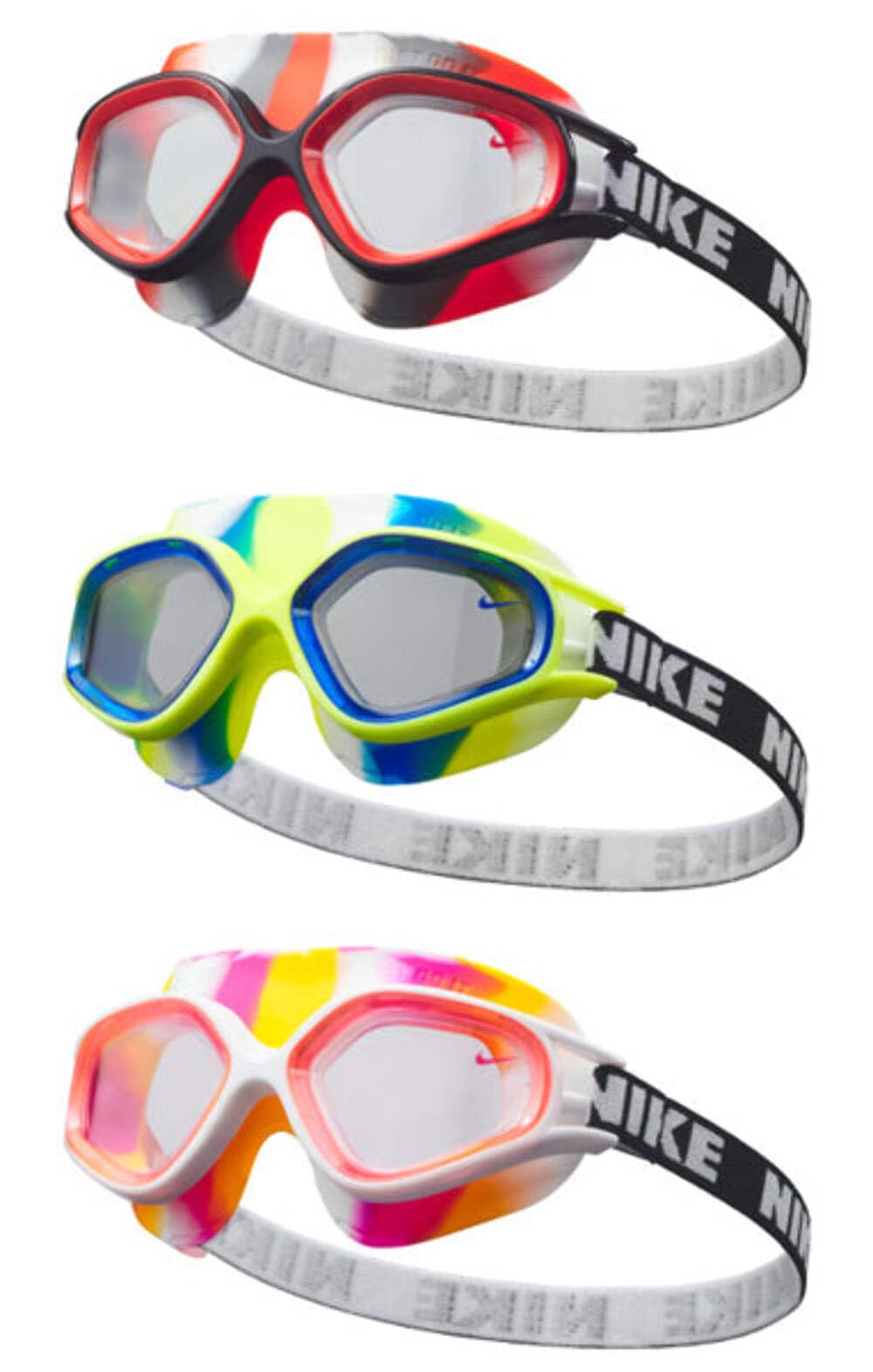 Nike Occhialini da nuoto Expanse Little Kids Mask taglia unica/trasparente