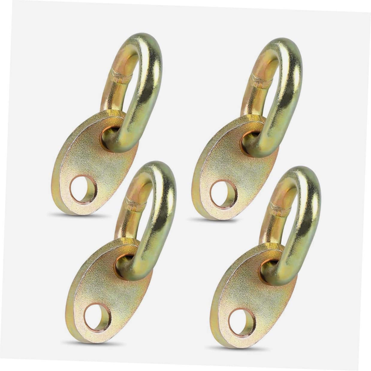 Set di anelli di sollevamento del motore e design versatile con struttura in lega di alluminio, 4 pezzi per una garanzia di sicurezza, adatto per sollevamento motore e applicazioni di supporto