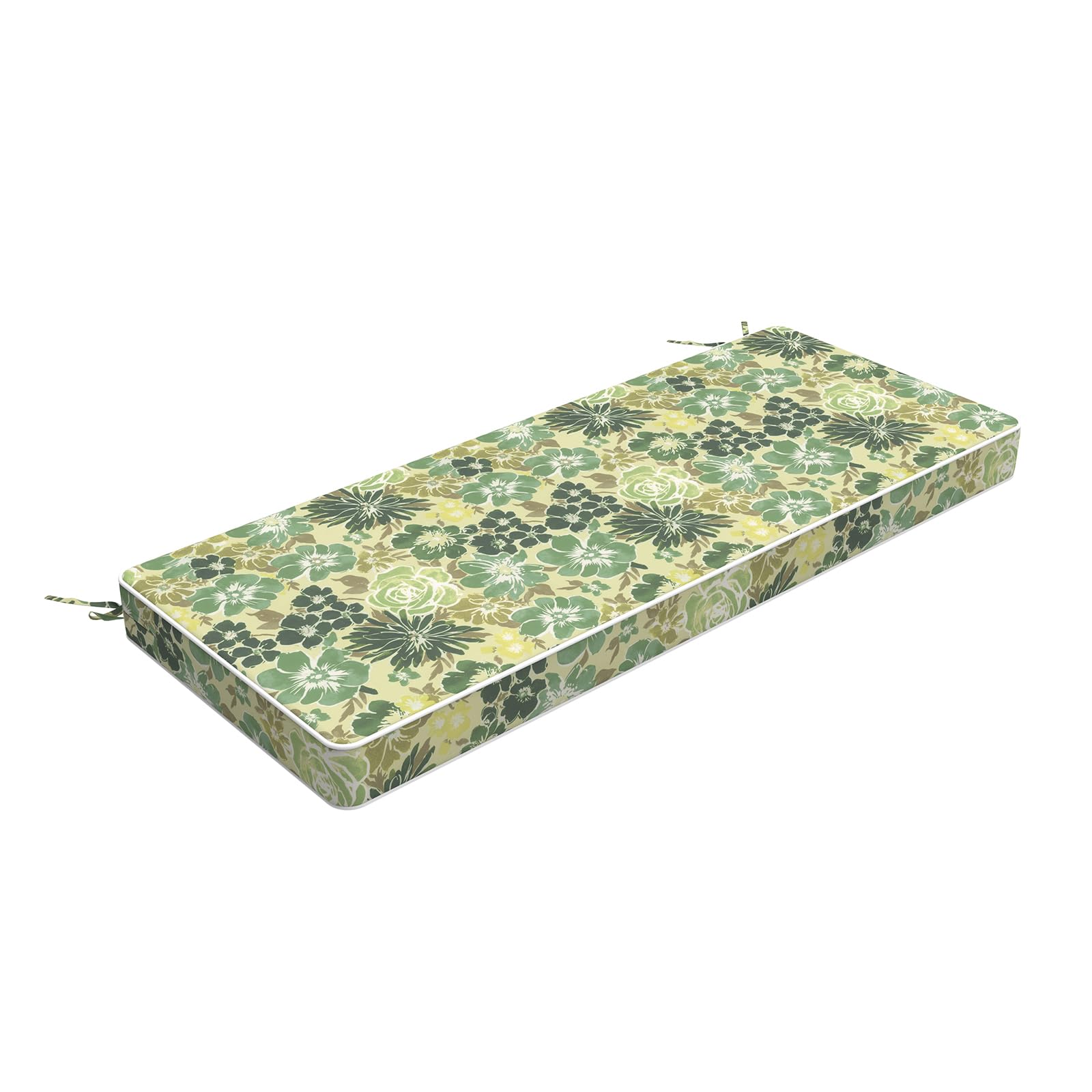 LVTXIII Bench Cushion with Ties