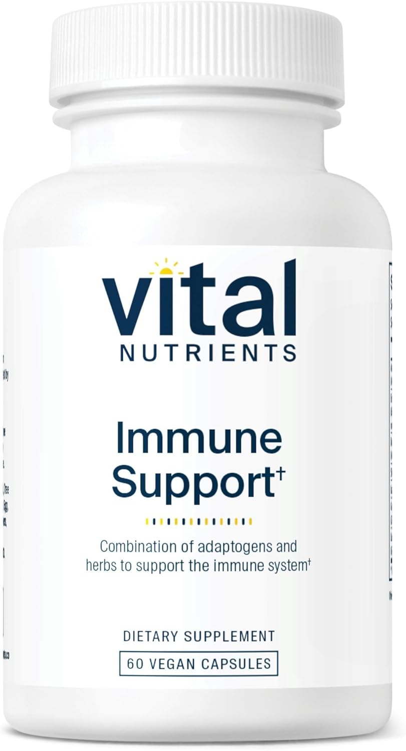 Vital Nutrients Immune Support - Herbal Immune System Support Supplement - Vegan Antioxidant and Immunity Supplement - Gluten, Dairy, Soy Free - Non-GMO - 60 Capsules