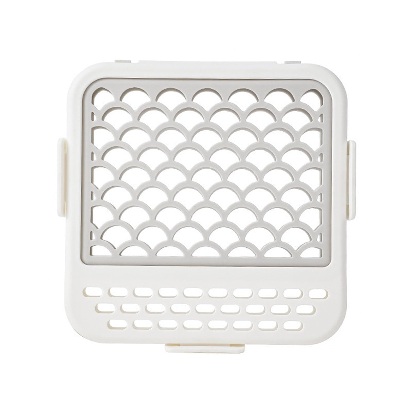 carotoe Food Grade Silicone Dishwasher Basket Elastic Meshes Utensils Holder for Spoons Cups Space Efficient Designs Dishwasher Utensil Organizers