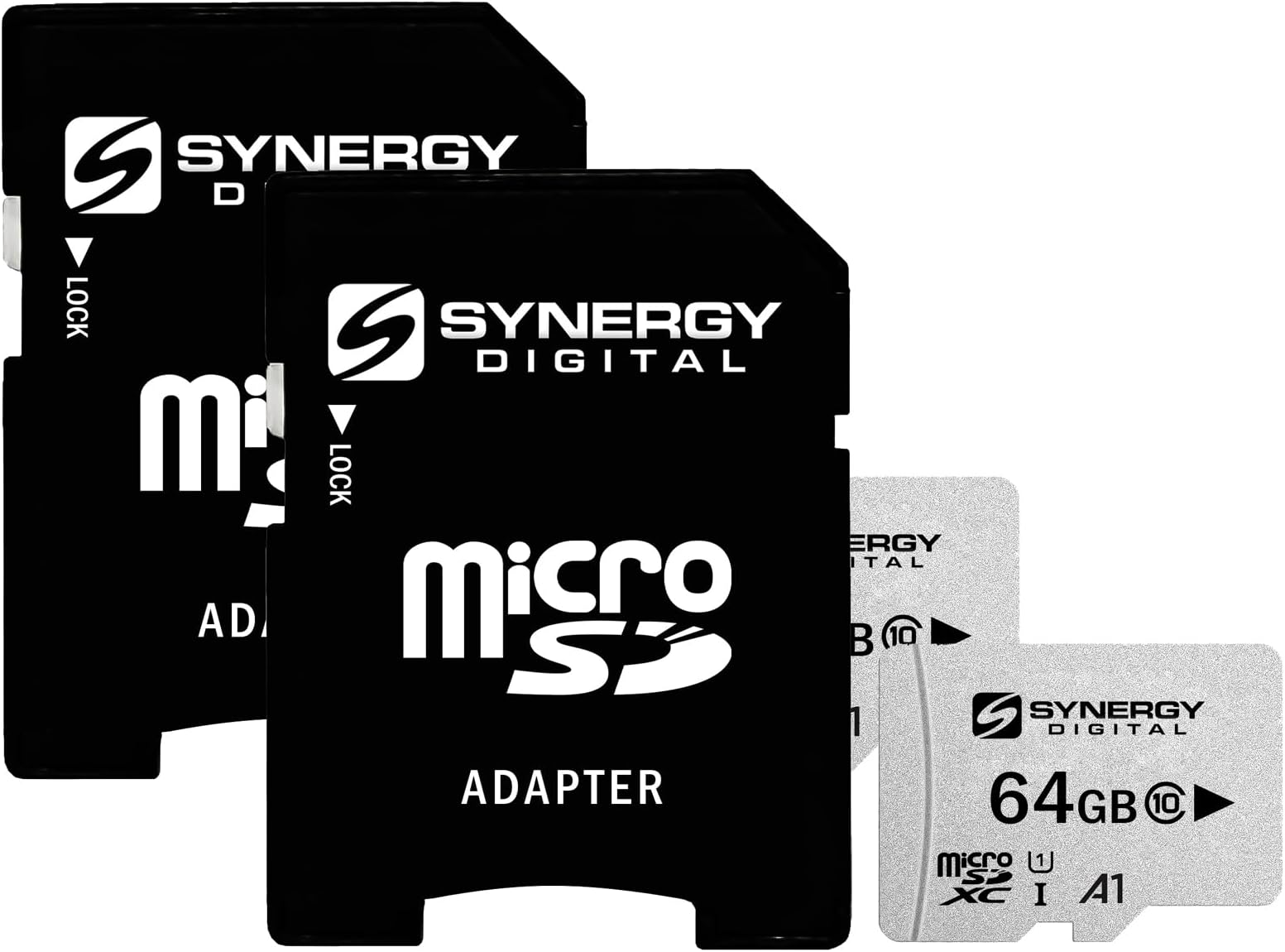 64GB Micro SDXC Secure Digital UHS-I Memory Cards, Compatible with BlackBerry 9700 Bold Cell Phone - Class 10, U1, 100MB/s, 300 Series - Pack of 2