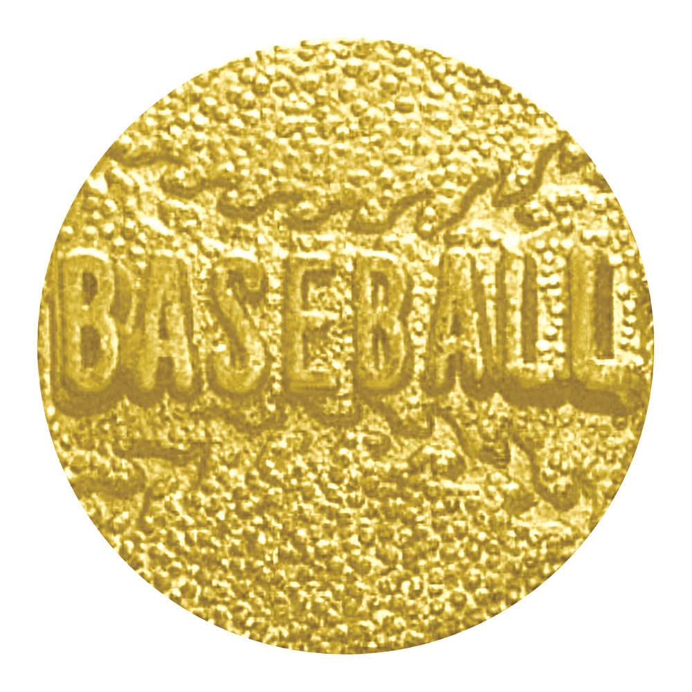 Sports Chenille Lapel Pins: 44 Varieties - Bright Gold - Unisex - Clutch Back