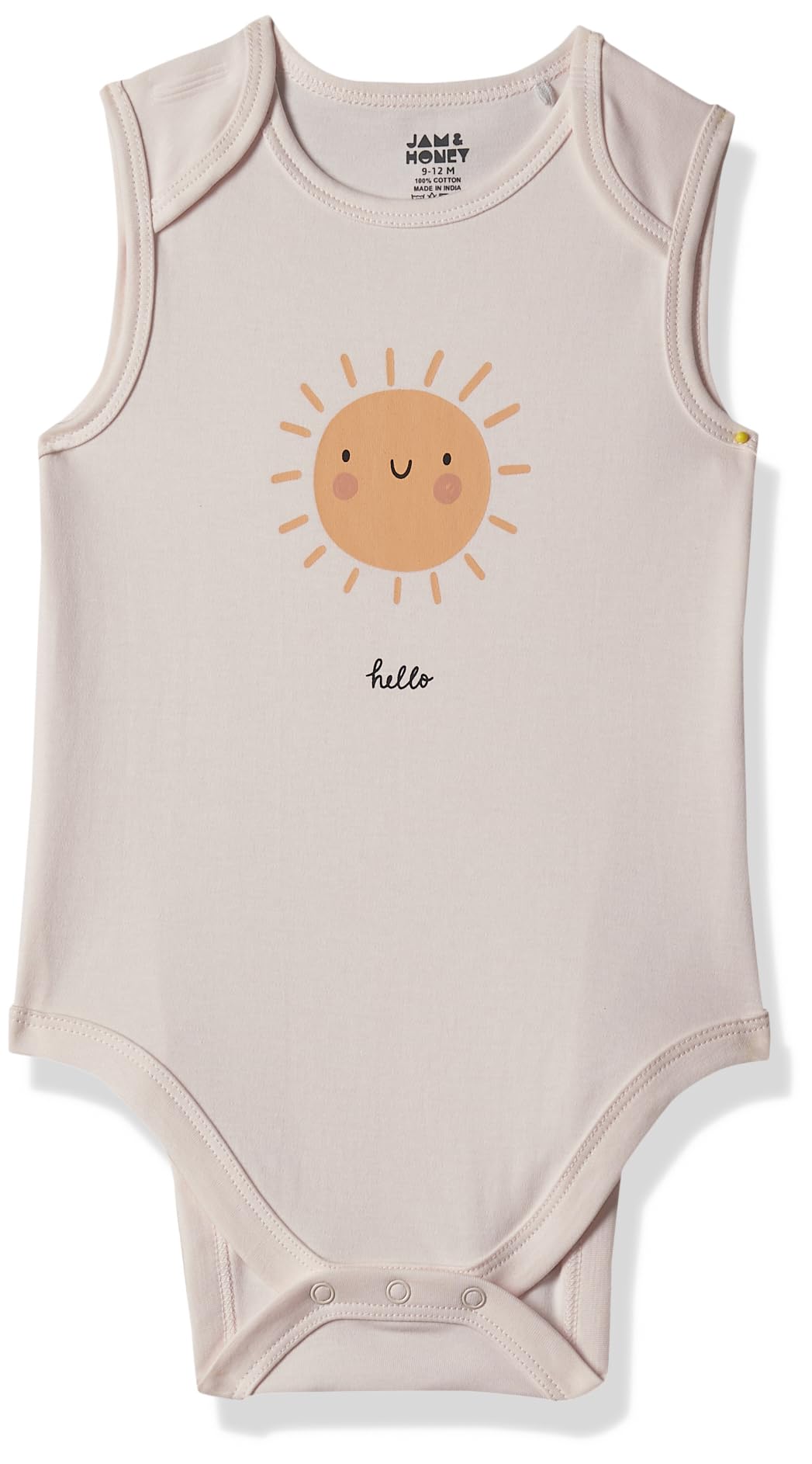 Amazon Brand - Jam & Honey Unisex Baby Rompers 100% Cotton Pack of 1 & 3 | New Born Baby Clothes - 0 to 24 Months