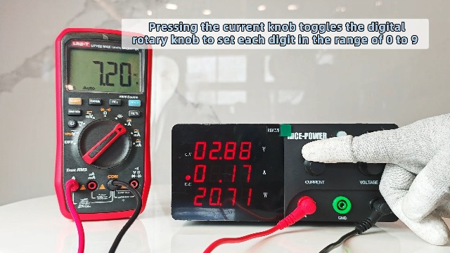Image of NICE-POWER DC Power Supply Variable, 0-15V 0-60A 900W High Power Bench Power Supply with Encoder Knob & Output Switch, Benchtop Adjustable Switching Regulated Power Supplies for Repair /Test(Black)