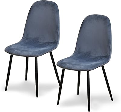 Amazon|サカベ Baron ダイニングチェアー2脚組 PUレザー 座面高45cm