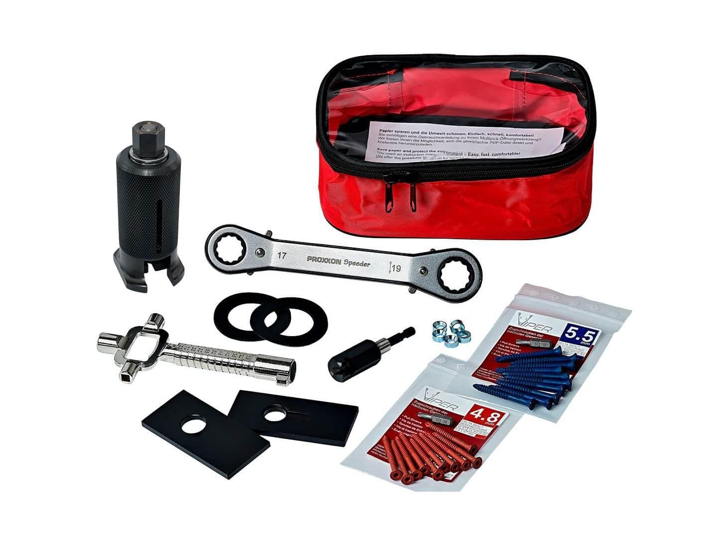 Multipick Module d'Urgence Extraction Arrache Cylindre Serrure Professionnel Extracteur Serrure Casse Cylindre
