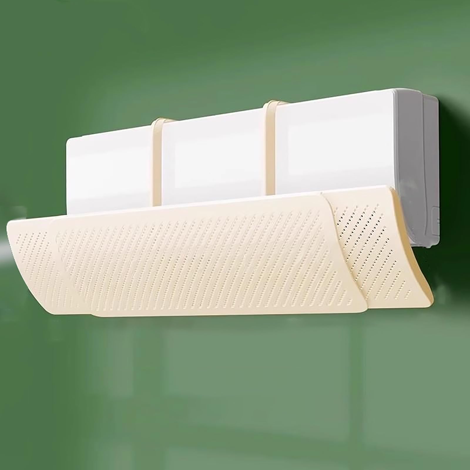 Zykuosus Retractable Air Conditioner Deflector, Universal Adjustable Telescopic Vent Cover For ed Airflow and Comfort