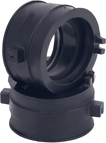 Miniatura 3 de AHL Interfaz de goma del colector de admisión del carburador de 2 piezas para Honda VT600 Shadow VLX Deluxe 1993-2007/VT600 Shadow VLX