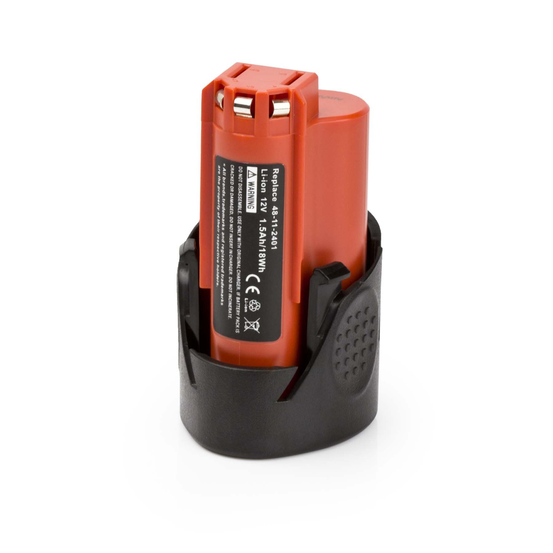 ExpertPower 12-Volt Lithium Battery for Milwaukee M12, 48-11-2401, 48-11-2402, 48-11-2420, 48-11-2430, 48-11-2440, 48-11-2460, 48-11-2411, 48-11-2412 and Heated Hoodie Jacket