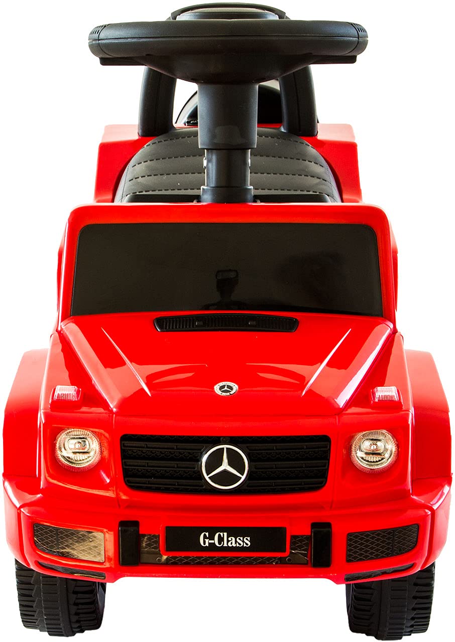 Rutscherauto Mercedes G350d, Babyrutscher mit leisen Kunststoffrädern, Kinderfahrzeug, Rutschauto