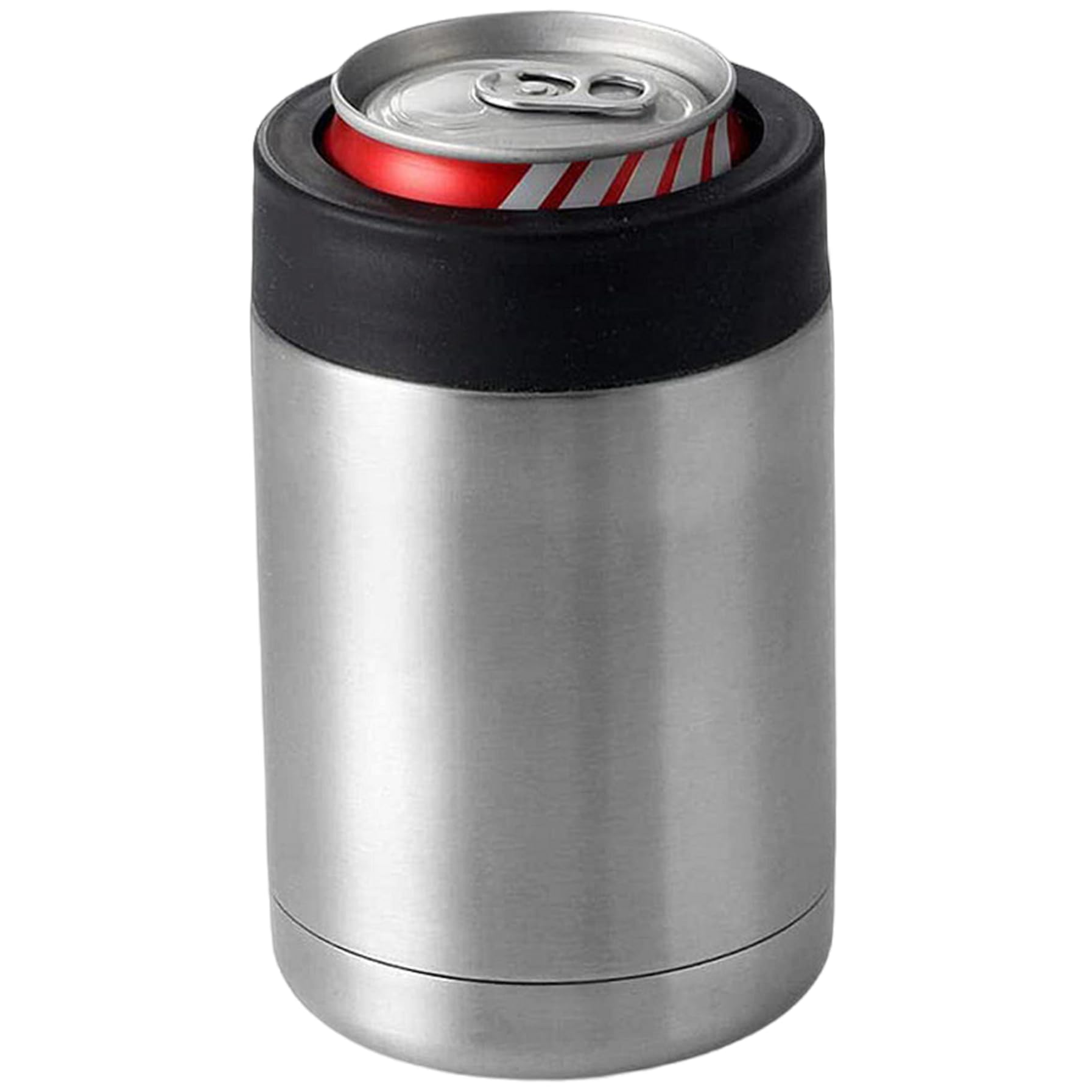 Cooler de aislamiento, 12 oz de lata, enfriador de cerveza de acero inoxidable de acero inoxidable de doble pared, cubiertas de lata portátiles para refresco, jugo y más