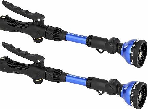 2-Pack Orbit 14-Inch 10-Pattern Front Trigger Ratchet Head Wand, Color May Vary (2)