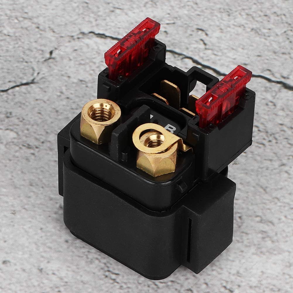 Relè di avviamento per motocicletta,Akozon 58211058000 Relè solenoide di avviamento per MOTO
