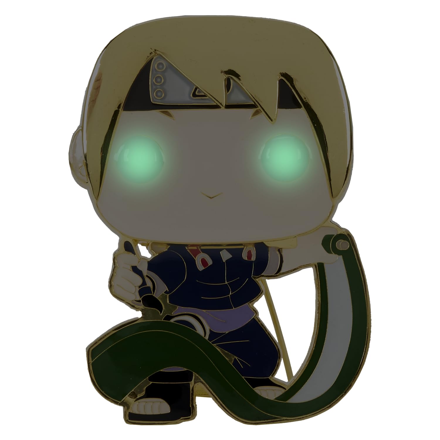 Funko Large POP! Enamel Pin - Boruto Next Generations: Inojin - Boruto: Naruto Next Generations Enamel Pins - Śliczna kolekcjonerska broszka - do plecaków i toreb - pomysł na prezent - fani anime