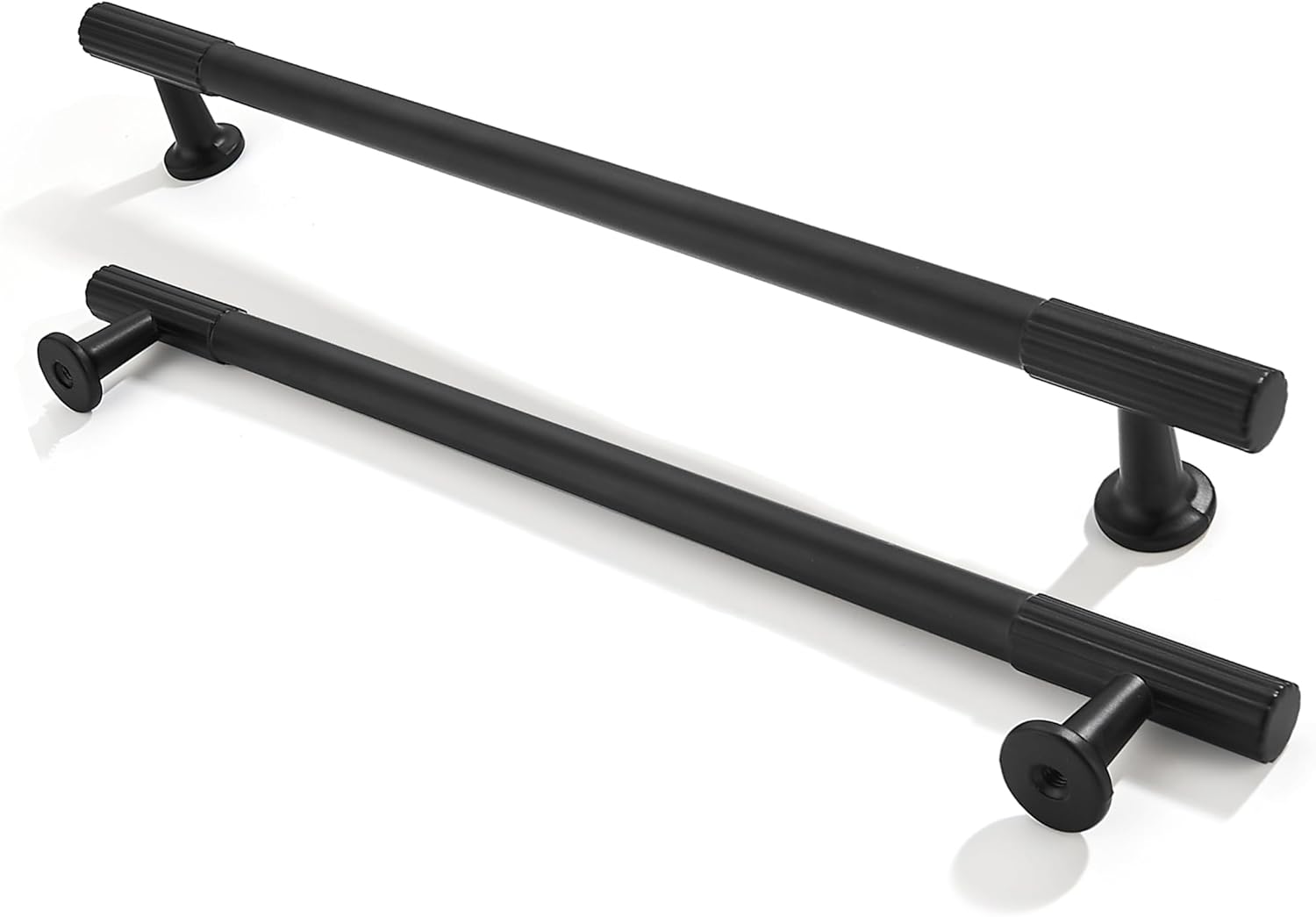 10-Pack 6 Inch Hole Center Brushed Brass Cabinet Pulls Solid Heavy Duty Cabinet Pull is Suitable for Drawers Dressers Handles Kitchens Bathroom cabinets