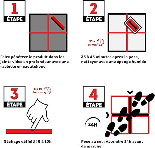 Miniatura 4 de Parexlanko - Todos los soportes para azulejos (5.5 lbs), color antracita