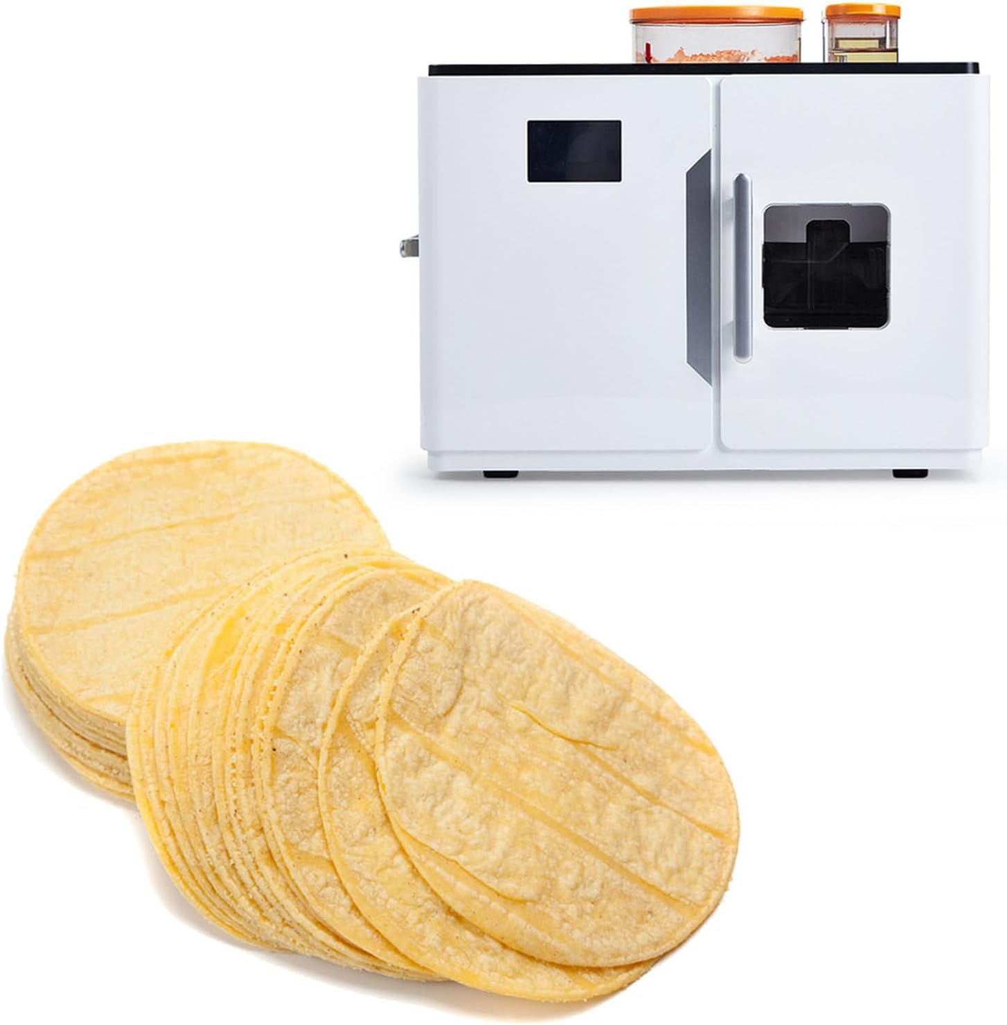 Fully Automatic Pancake Machine - One-Click Production of 20 Indian Pancakes, Tortillas, Roti, Chapatti, Dosa - 220V