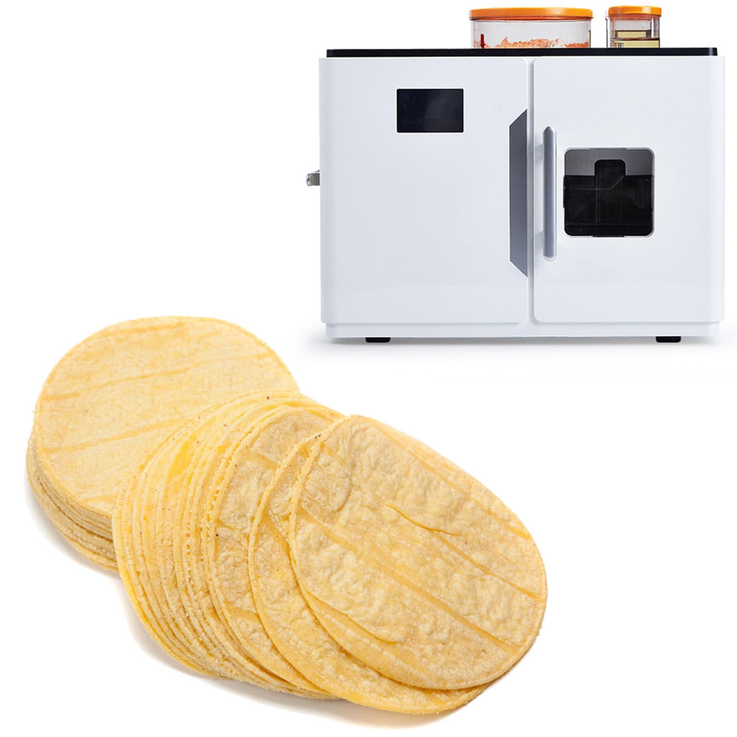 Fully Automatic Pancake Machine - One-Click Production of 20 Indian Pancakes, Tortillas, Roti, Chapatti, Dosa - 220V