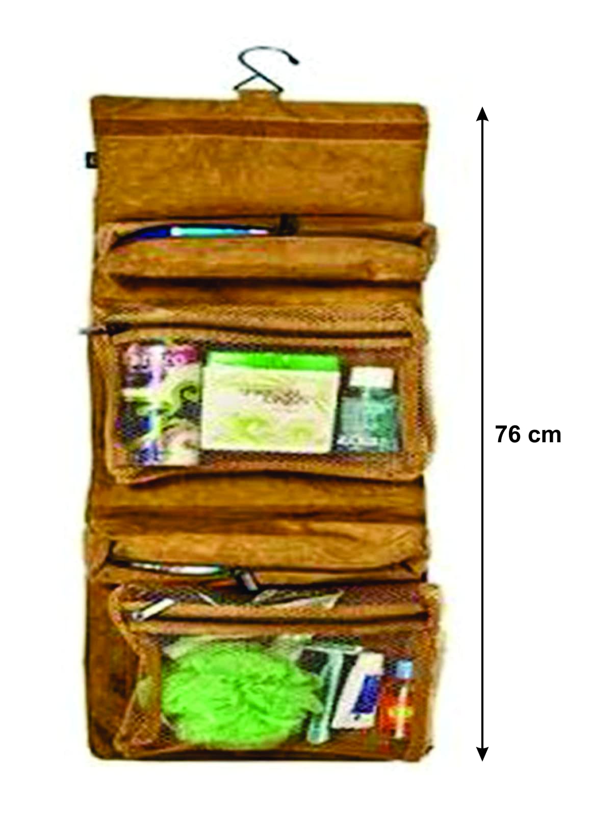 Viaggi Beach Brown Toiletry Organizer(EF-6048) 3
