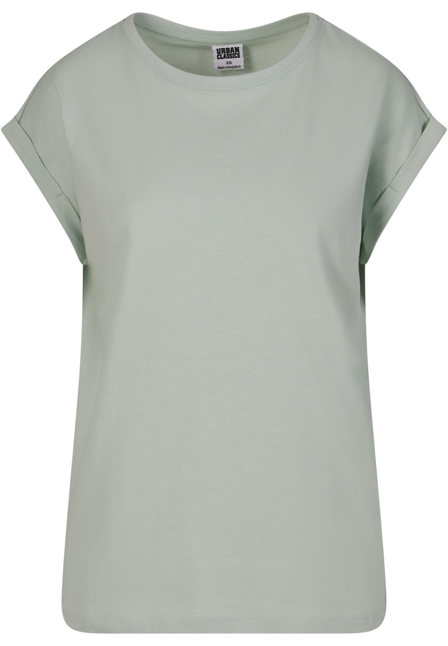 Urban Classics Women's Ladies Extended Shoulder Tee T-Shirt, Frostmint, M