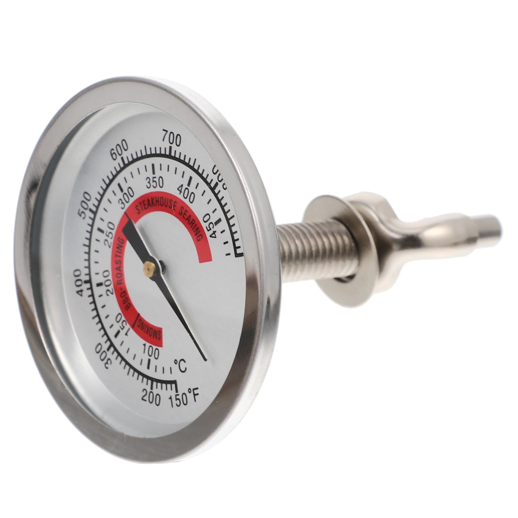 POPETPOP 4pezzi Termometro Bimetallico Per e Bbq Misurazione Precisa Della Per Facile Installare Strumento Per e