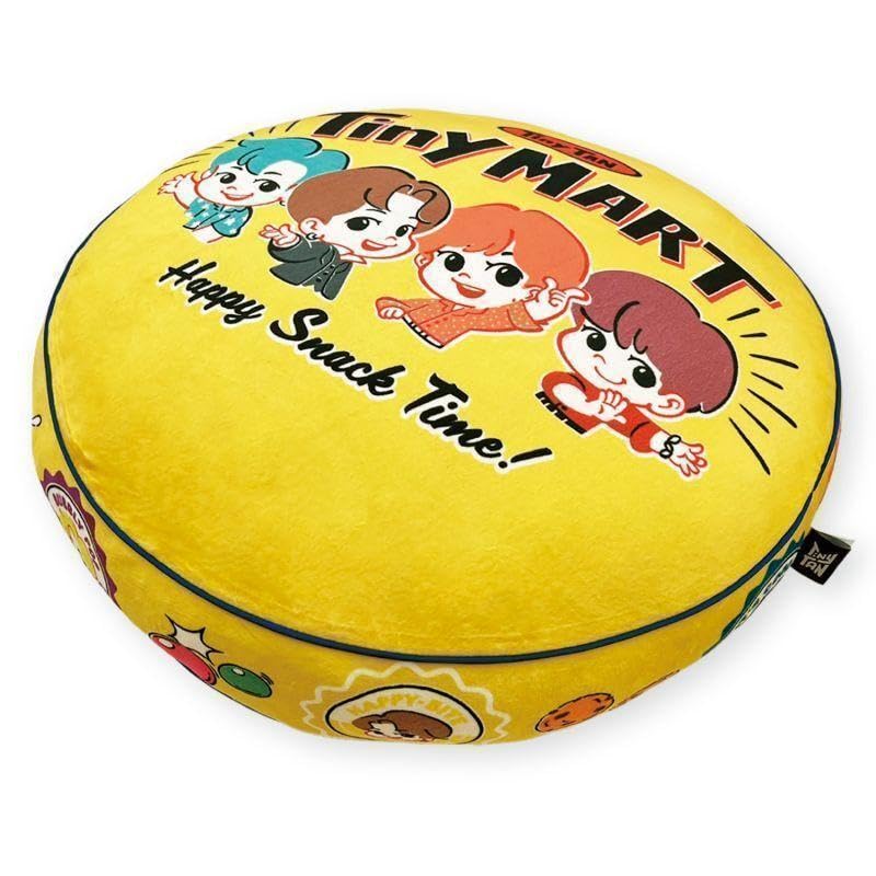 Tinytanクッション Amazon.co.jp: BTS TinyTAN ラウンド クッション イエロー