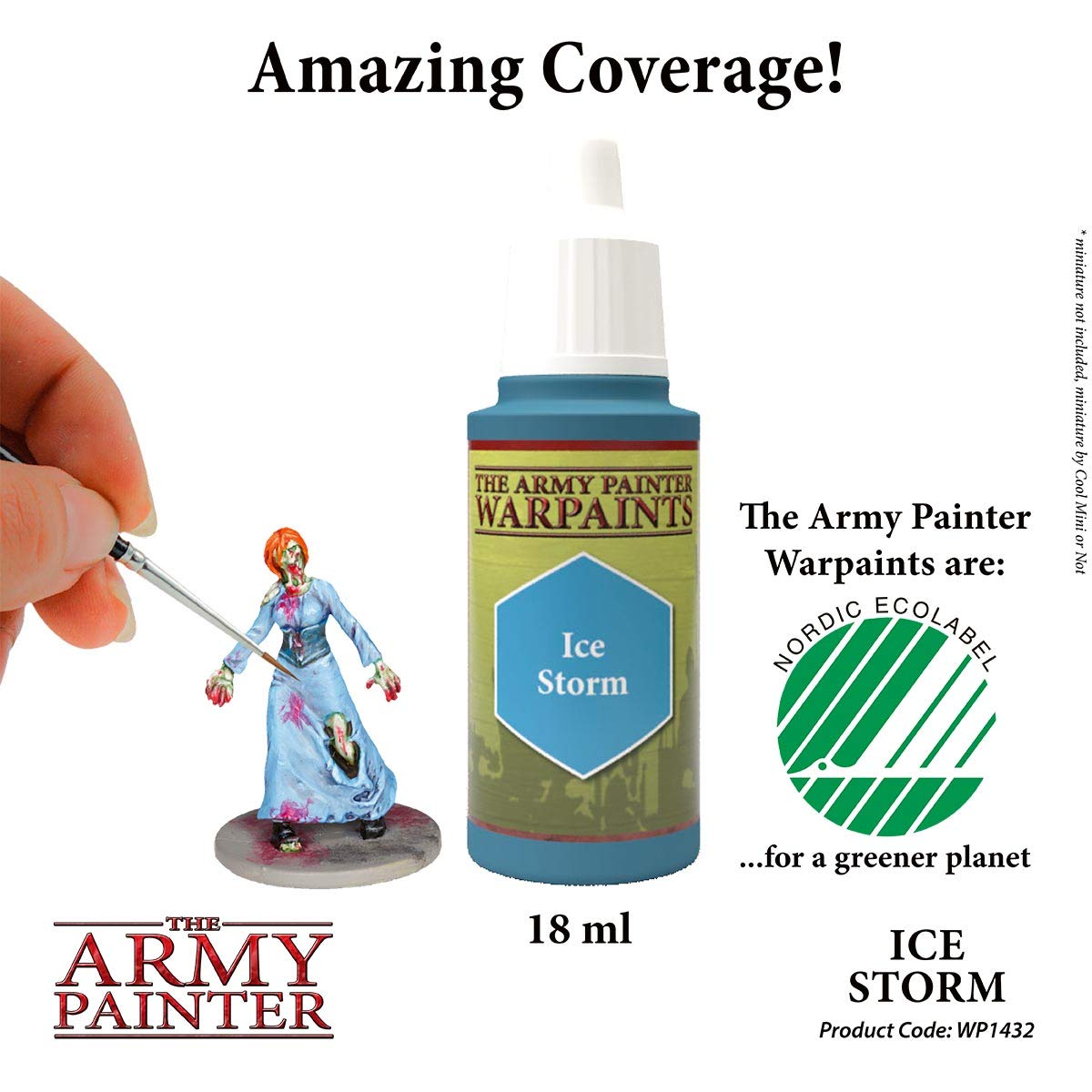 The Army Painter Ice Storm Warpaint - Acrylic Heavily The Army Painter Ice Storm Warpaint - Acrylic Heavily