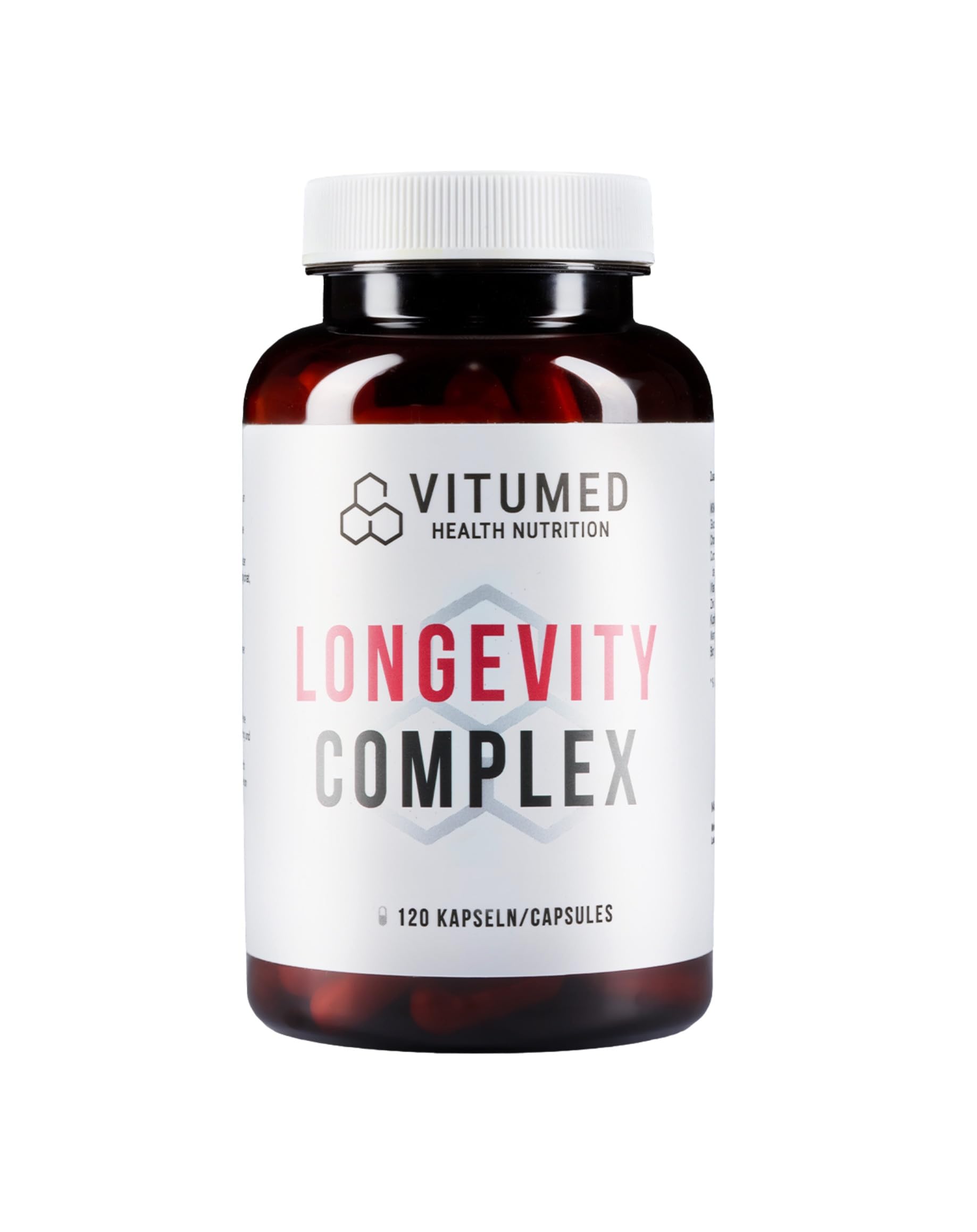 Anti-Aging-Komplex - Zink, Selen und Antioxidantien - Nahrungsergänzung für starke Haut, Vitalität, Zellschutz | Hochdosiert zur Unterstützung des Immunsystems & Kollagenbildung | 120 Kapseln