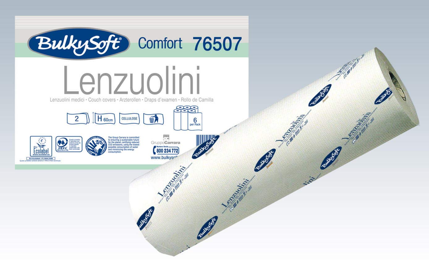 CF CARTA 6 LENZUOLINO MEDICO BULKYSOFT CLASSIC 76507 COUCH COVERS 2 VELI H 60 6PZ