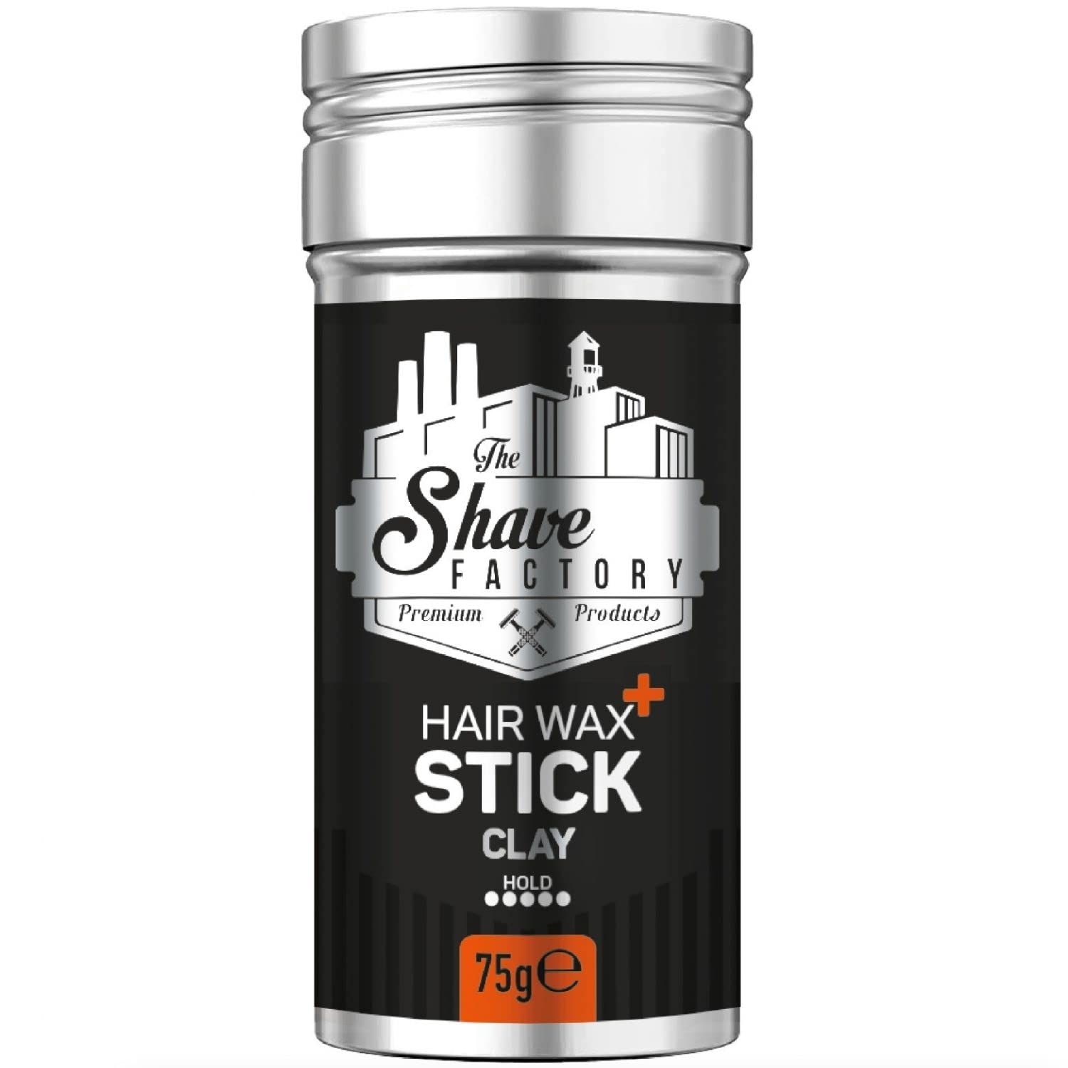 the shave factory Hair Wax Stick Clay, Long-Lasting Styling Wax for Smoothing & Slick Finish on Hair Wigs – 2.7 Oz (75G) (1 Piece)