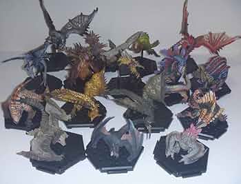 モンスターハンター　リオレウス　アカムトルム　ディアブロス　フィギュア モンスターハンター リオレウス アカムトルム ディアブロス フィギュア