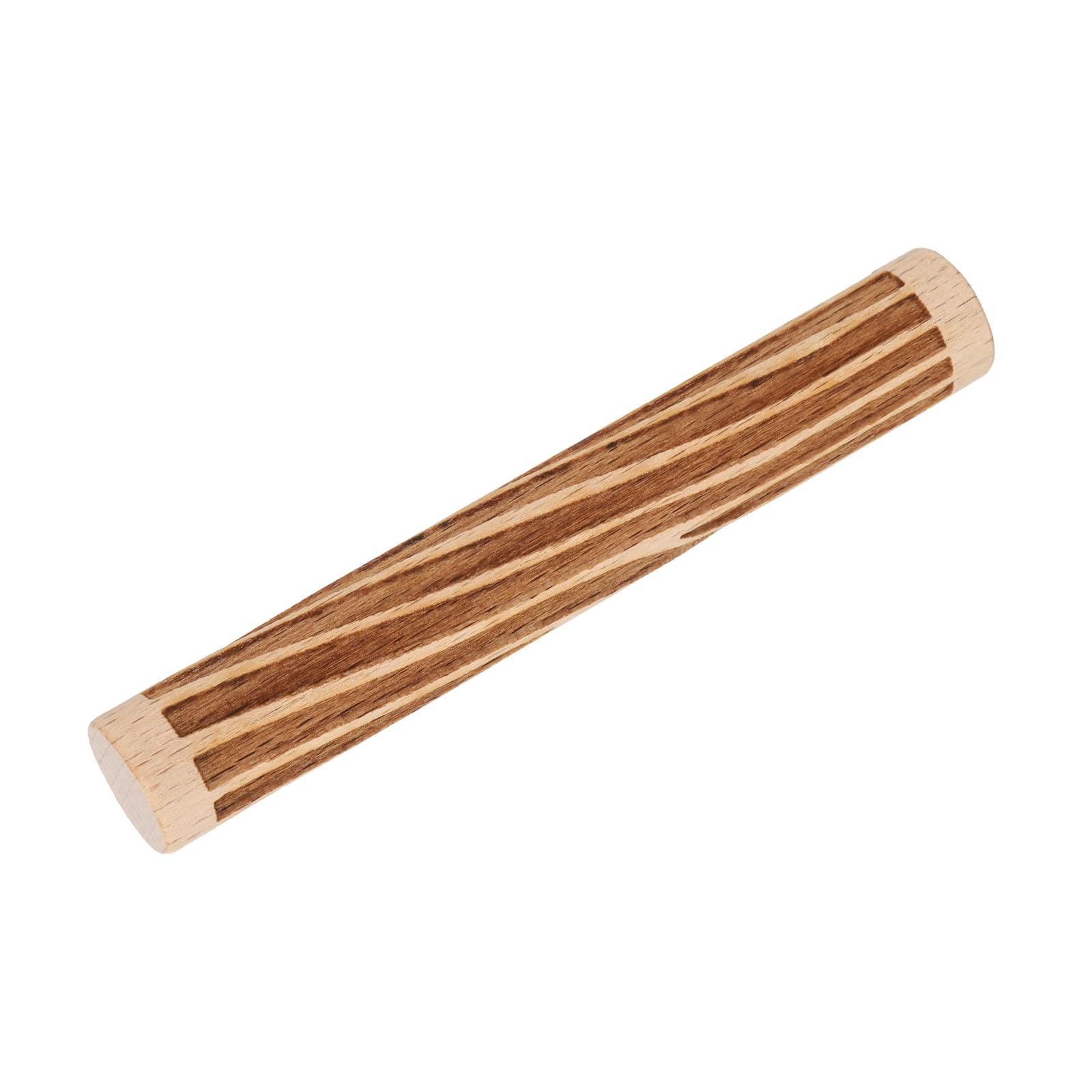 HARFINGTON Rodillo de arcilla de madera de 4 pulgadas, con patrón de grano de madera, rodillos de madera, herramientas de cerámica, rodillos de textura de grano de madera, rodillos para arcilla para